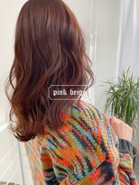 オーストヘアーフィガロ 本通り店(Aust hair Figaro) --pinkbeige×medium--