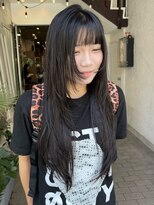 ロナバイソル(lona by SoL) ロングレイヤー/フェイクブラック/艶髪