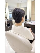 ヘア&エステ ヒロイン 西武池袋店&nbsp;大人上品コンパクトおさまりショートボブ。