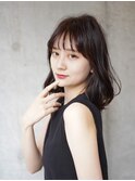 【DaVin中目黒】シースルーバングと重軽ウェーブで大人かわいい