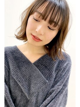 バジル(BASIL) BAS"IL☆イルミナカラーで創るグラデーションボブ