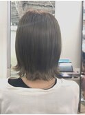 切りっぱなしボブ