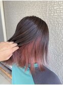 ☆インナーカラー×ピンクベージュ☆