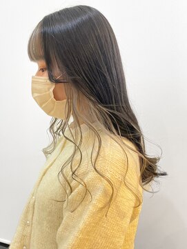 ヘアーメイクオズ(hair make O/S) ヘアメイクオズ＆佐藤魁人　インナーカラーベージュ