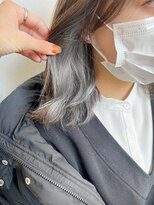 アクトゥス(AEQUITAS)&nbsp;イヤリングカラー×ホワイトグレー