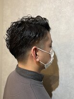ウィスプ 赤羽店(wisp) 刈り上げパーマスタイル