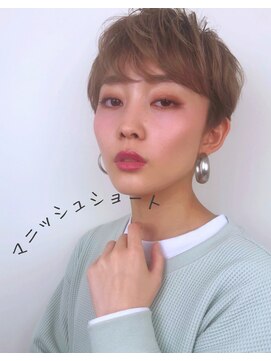 スパイスアヴェダ サロンアンドスパ 玉川高島屋SC店(SPICE AVEDA salon&spa) 20代30代40代・大人マニッシュショート【SPICE AVEDA 岡部】