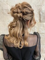 アルピナ 前橋店(alpina)&nbsp;ハーフアップアレンジ