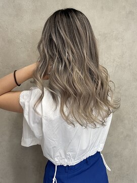 サニー 渋谷(SUNNY) バレイヤージュ/ホワイトグレージュ/ネビージュ/[渋谷/渋谷駅]