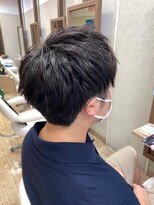 ヘアーアンドメイク アズール 浦和店(Hair&Make Azur) 黒髪刈上げツーブロック