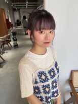 ルッチ 立川(LUCCI)&nbsp;【HIDETO】バイオレットカラー/アレンジ