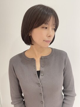 ヨーク(YOKE) 【 YOKE 】ミニボブぱっつんボブ韓国顔まわりタッセルボブ