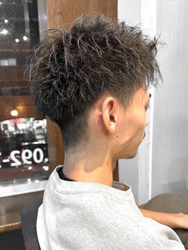 アイリーヘアデザイン(IRIE HAIR DESIGN) 【IRIE HAIR赤坂】スパイラルパーマアップバングショート
