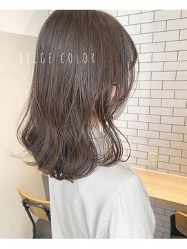 バリー(VALLEY) 【VALLEY hair care&spa】大人可愛いベージュカラー