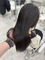 ディジョン(Dijon)&nbsp;韓国顔まわりレイヤーカットグレージュオリーブベージュブラウン