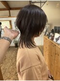 ウルフカット!