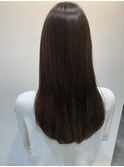 大人暗髪ロング