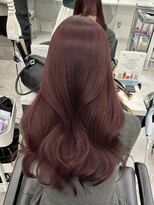 ワインレッド  カシスレッド  透明感カラー