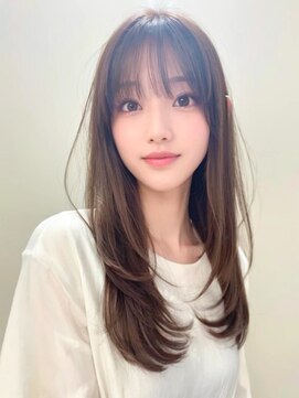 ルエ(rue) ハイレイヤー/ロングレイヤー/アッシュブラウン/ロングウルフ