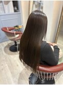 髪質改善ストレート