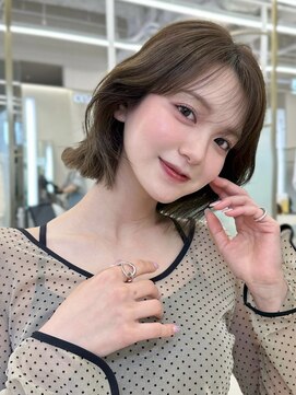 コア 表参道(COA) ボブ／レイヤーカット／グレージュカラー／表参道