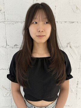 ヨーク(YOKE) 【 YOKE 】ロングレイヤーフェイスレイヤー顔まわり小顔