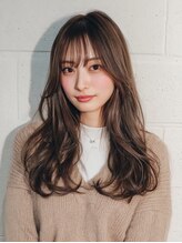 小顔に見えるお顔周りのカットが好評◎ お手入れ簡単なラフでカワイイStyle☆[本厚木/髪質改善]