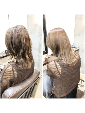 エトネ ヘアーサロン 仙台駅前(eTONe hair salon) 上品な素髪感 大人の縮毛矯正