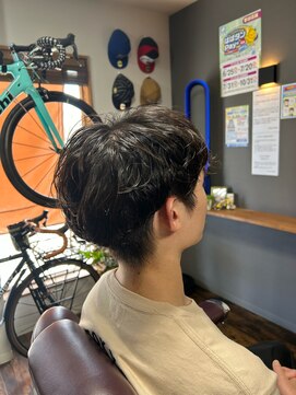 ホマレ(HOMARE) くせ毛風パーマスタイル