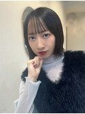 津久居ロレイヤーカットハッシュカット透明感カラー重めロング