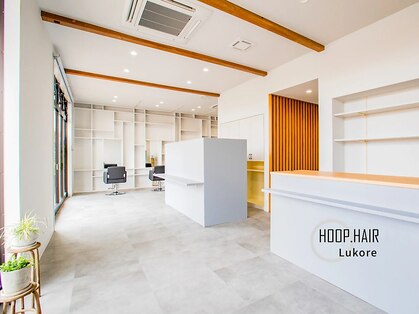 フープヘアールコレ(HOOP.HAIR Lukore)の写真