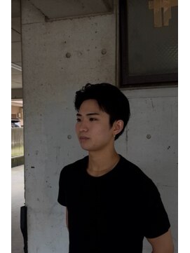 刈り上げないメンズショート