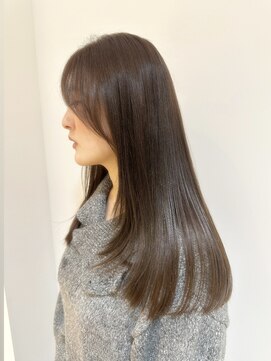 髪質改善/オリーブブラウン/柏の葉美容室