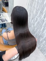 ロンド ブランシュ 錦糸町北口(Lond blanche)&nbsp;オリーブグレー/レイヤーカット/黒髪/マロンベージュ