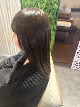 ホットスポット 宇部店(HOT SPOT) アッシュ系カラーで透明感ツヤ感たっぷりに☆