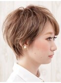 【sigur藤沢】キメすぎないラフさが魅力のメリハリショート