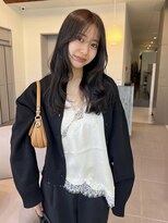 ローレンアオ(LOREN AO)&nbsp;着物ヘア/大人ガーリー/ダークアッシュ/似合わせカット/矢場町