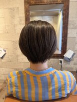 ヘアサロン アプリ(hair salon APPLI)&nbsp;艶感マッシュショートボブ
