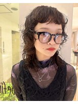ビファインイーハアヴェダ(Befine e-ha AVEDA)&nbsp;オン眉ウルフパーマ