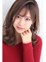 パティオンツー(PATIONN2)&nbsp;キュンとする大人の可愛さ低温デジタルパーマのセミディスタイル