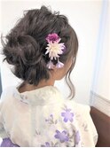色っぽ可愛い☆浴衣やお呼ばれ小顔ヘアアレンジ【新小岩】