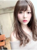 白石麻衣さん風◎外ハネボブアッシュブラウンネオウルフ