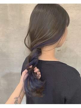 アティック ヘアーデザインアンドリラクゼーション(attic hair design&relaxation) インナーブルー