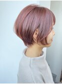 大人気！ブリーチなしで出来るピンクベージュ