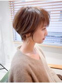 20代30代40代50代★ひし形ショート　大人かわいい