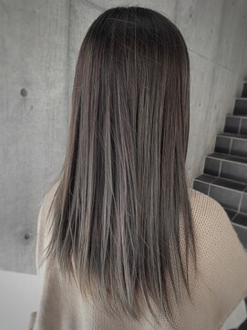 エピス プラス 円山店(epice plus) ハイライト／ブルーアッシュ