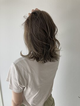 アーサス ヘアー デザイン 木更津店(Ursus hair Design by HEADLIGHT) #サーフガール×ターコイズ暗めカラーチャコールグレーベージュ