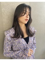 ロンドフルール 大宮東口(Lond fleur)&nbsp;【石畑結華】かきあげ前髪おとな韓国ヘア