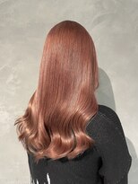 ヘアー ミッション 心斎橋店(hair Mission) コーラルピンクカラー