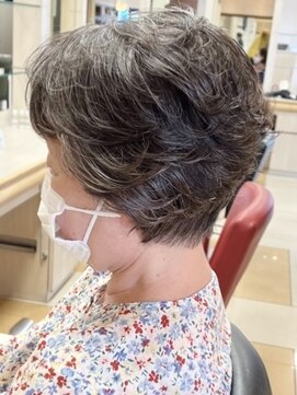 ヘアークリアー 春日部 大人可愛いマダムエレガントパーマ/マダムに人気/30代40代50代